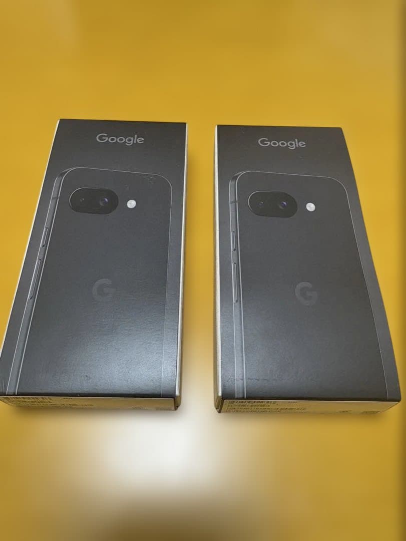 【新品・未開封】 Google pixel9a 2台128GB オブシディアン Google Pixel 新品未開封 9a 128GB+8GB Obsidian 黒 SIMフリー