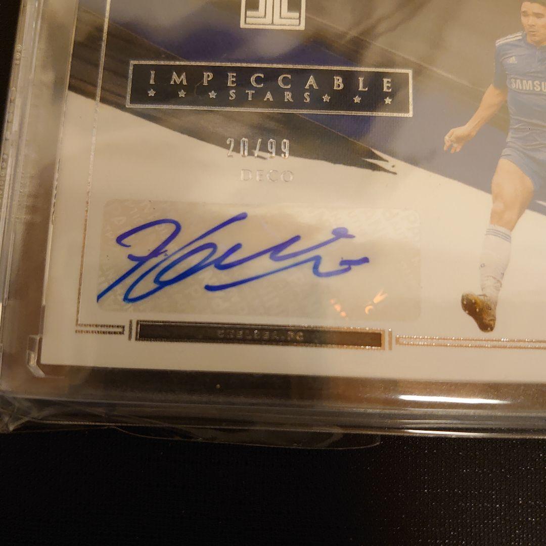 ジャージナンバー Panini チェルシー デコ 直筆サインカード - メルカリ