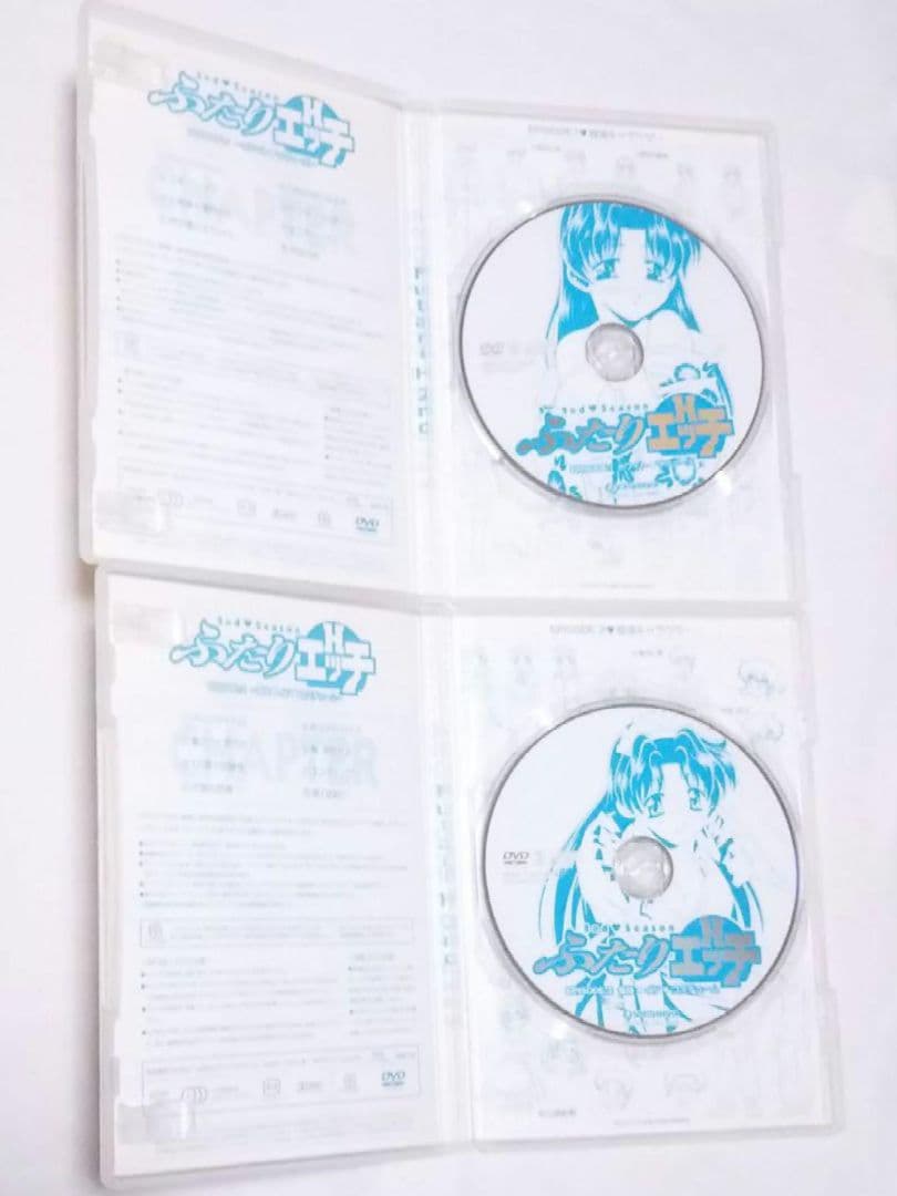 【セル版DVD】アニメ「ふたりエッチ」「ふたりエッチ セカンド•シーズン」計4本