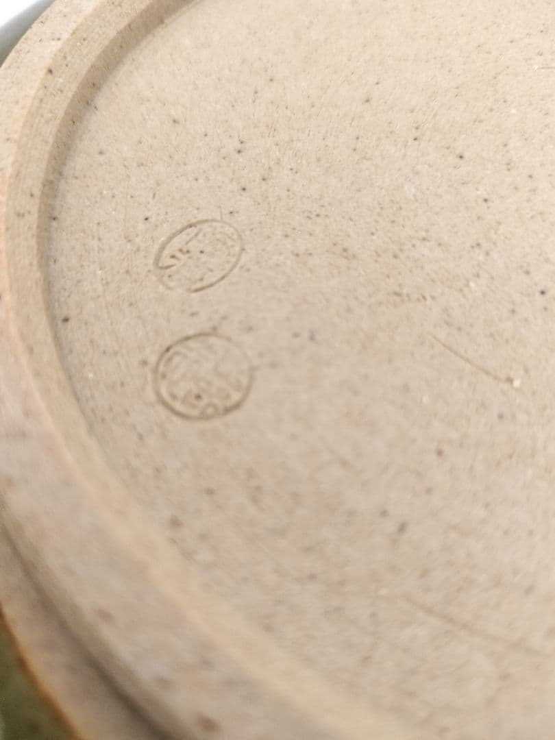 b164 【未使用】水指 捻梅 即中斎好 萬古 福森比路志 塗蓋付 木箱