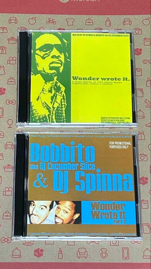 DJ Spinna & Bobbito / Wonder Wrote It 2枚 Bobbito aka DJ Cucumber Slice & DJ Spinna – Wonder Wrote It (Part
