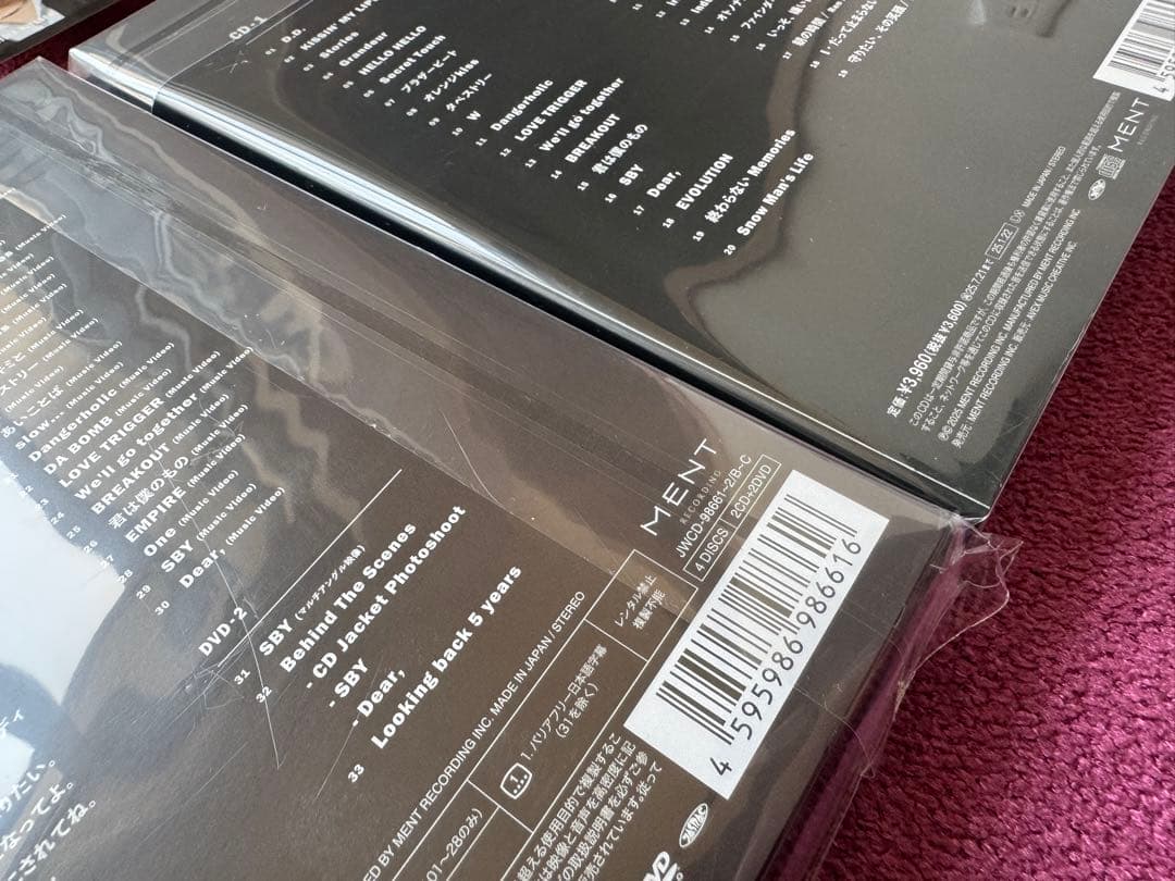 新品未開封　Man 2020-2025 THEBEST CD＋DVD