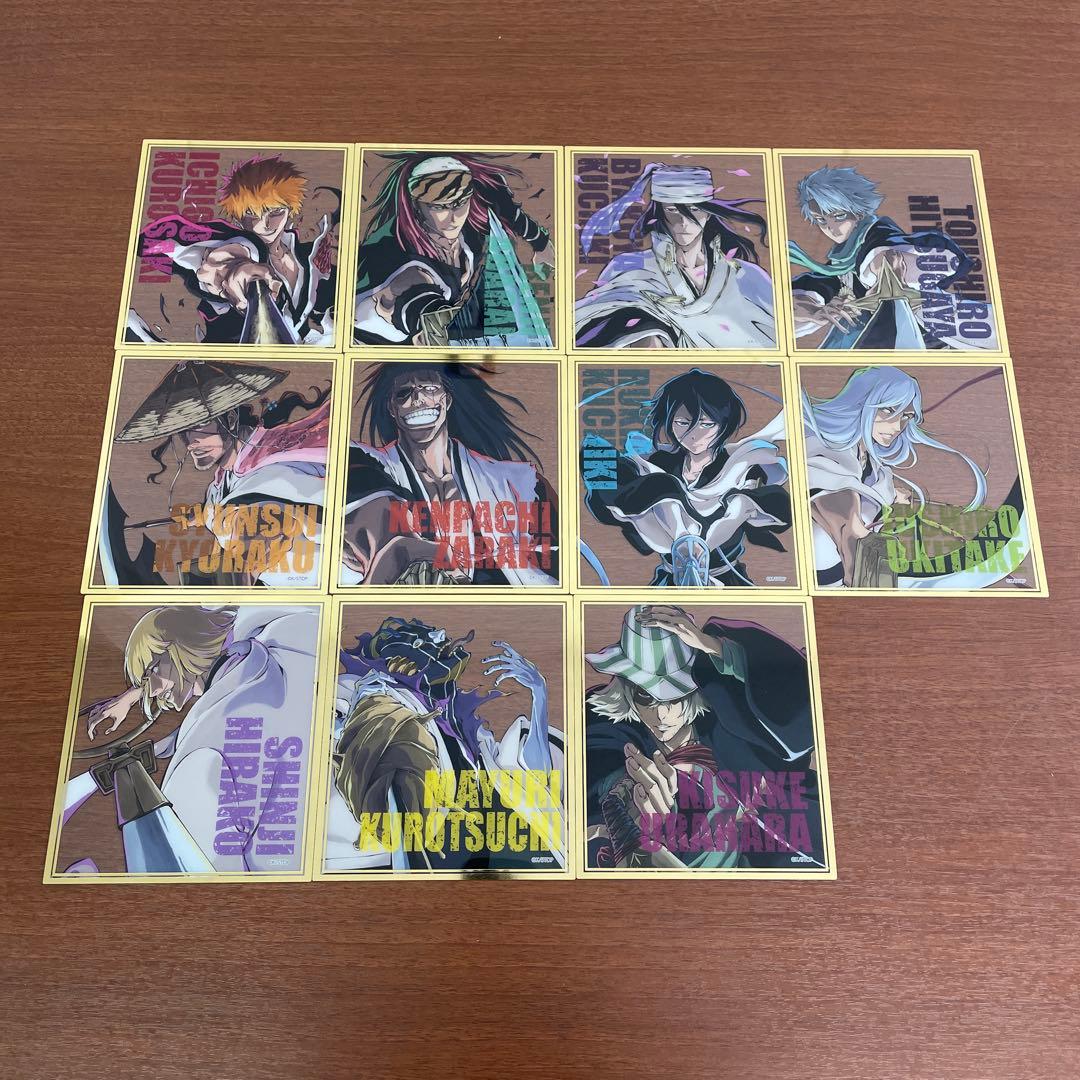 ❶BLEACHWORLD クリアミニ色紙 CALL YOUR NAME 11種 数量限定】BLEACH WORLD クリアミニ色紙コレクション ～CALL YOUR NAME