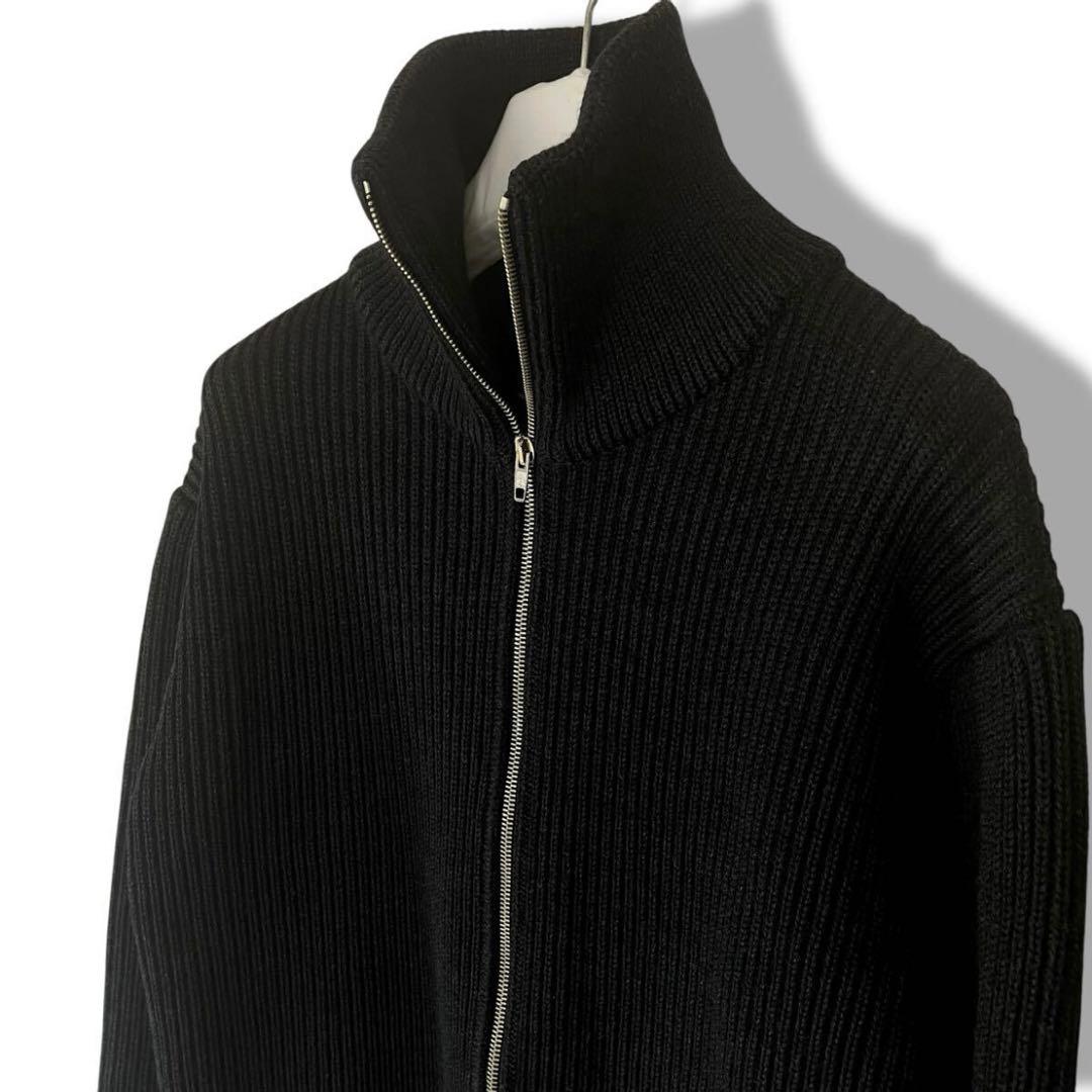 レア/02aw/マルタンマルジェラ/ドライバーズニット/ミスディアナ/M/燻