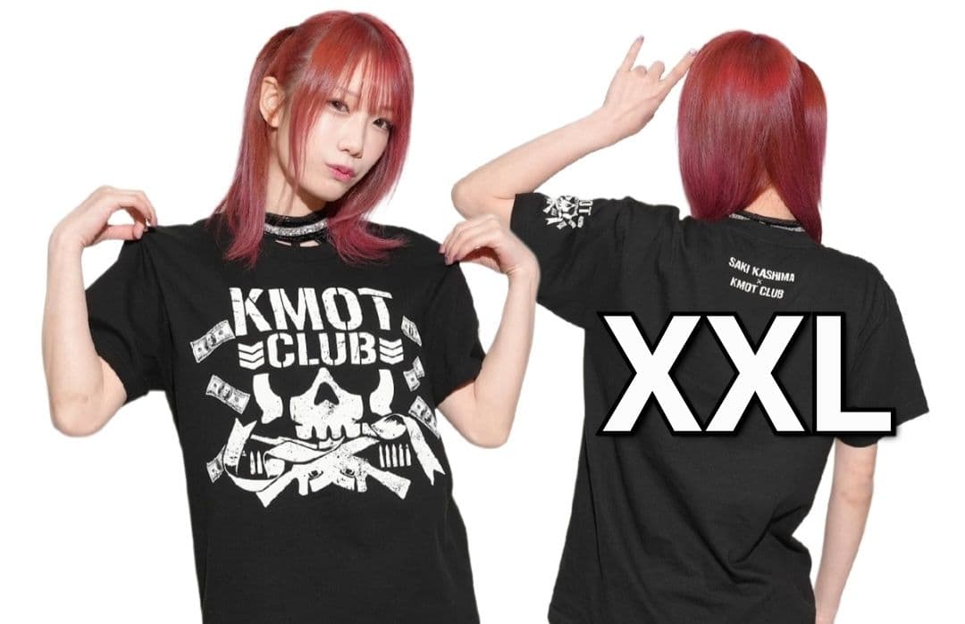 完売品】 新作 鹿島沙希 × KMOT CLUB Tシャツ XXLサイズ - メルカリ