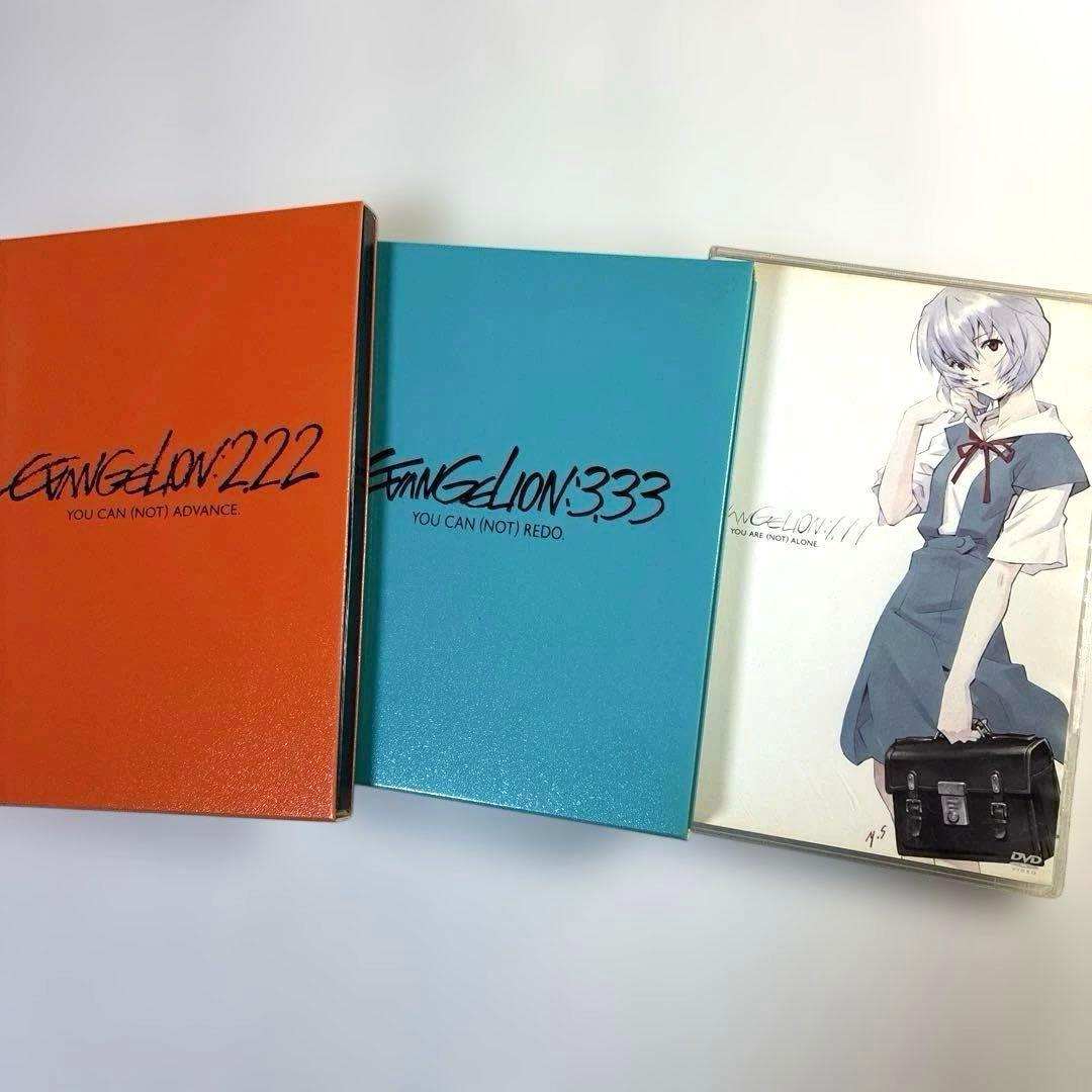 ヱヴァンゲリヲン新劇場版:序 破 Q DVD3セット - メルカリ