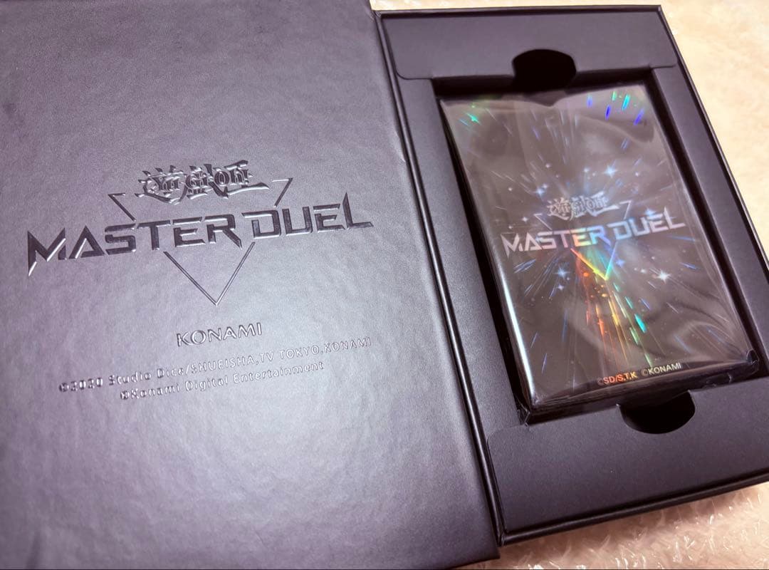遊戯王】マスターデュエル スリーブ（未開封） MASTER DUEL - メルカリ
