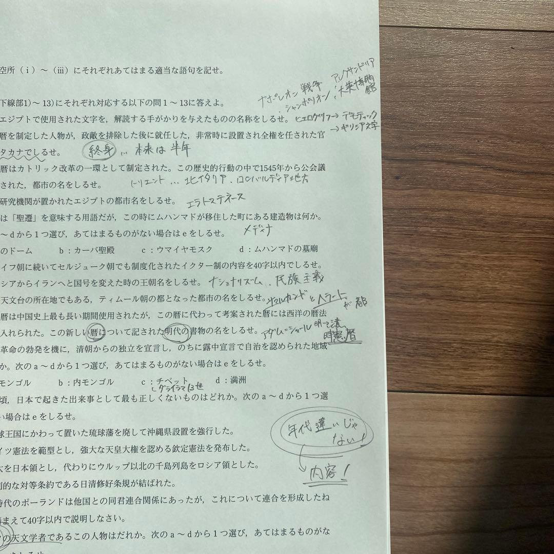 立教大学 世界史 予想問題演習 2024/2025 代ゼミ/代々木ゼミナール