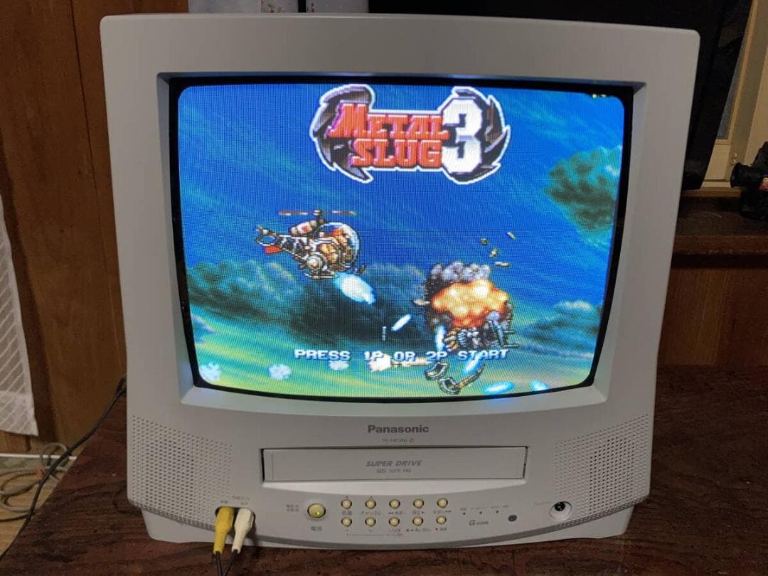 panasonic 14インチブラウン管テレビデオ TH-14EV60 - メルカリ