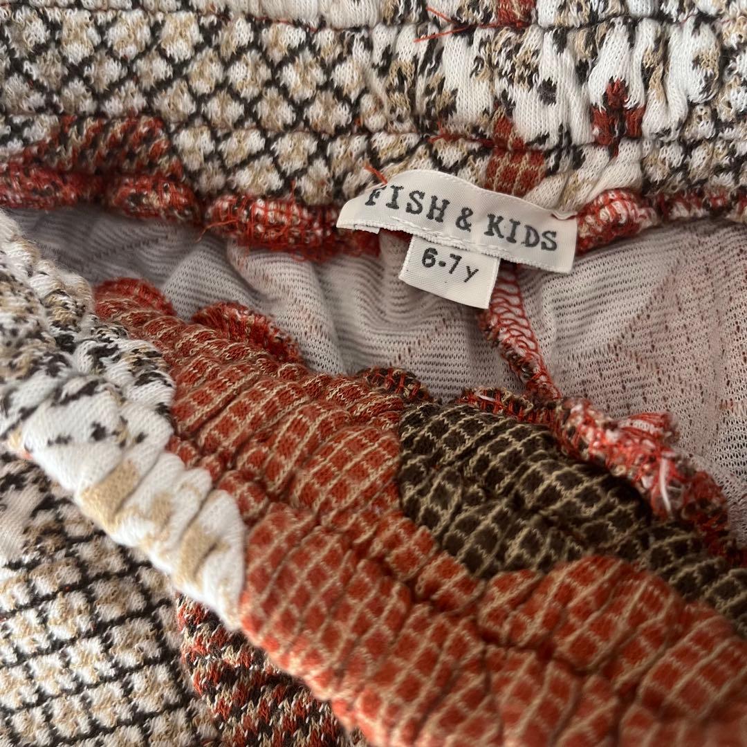 fish&kids パッチワーク柄パンツ - メルカリ