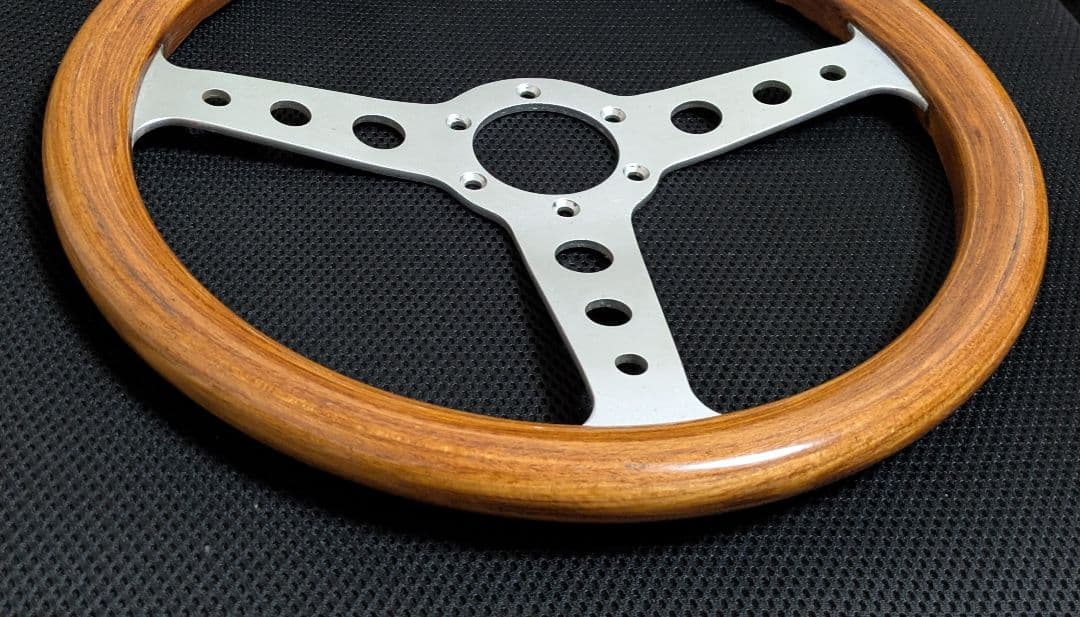 ウッドステアリング 3スポーク クラシックタイプ - メルカリ