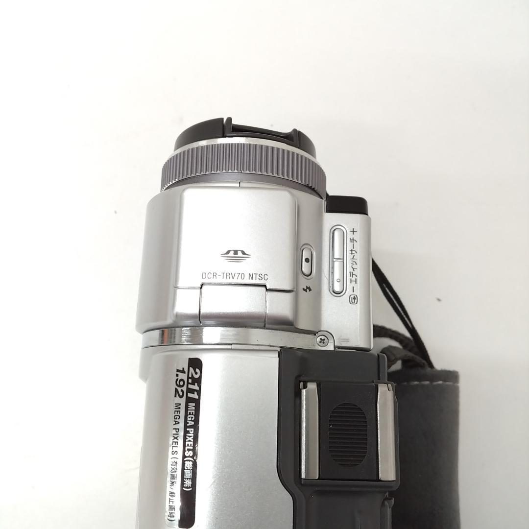 若《KJPPK》SONY　DCR-TRV70　ビデオカメラ