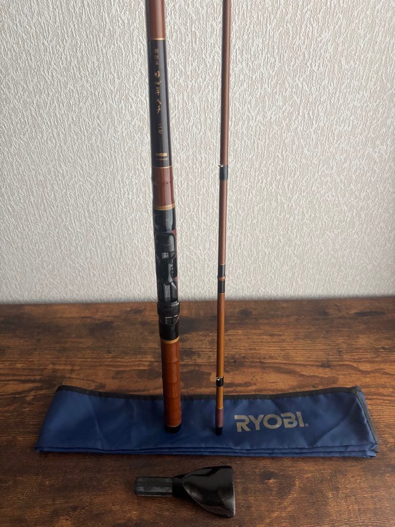 3時30分 　RYOBI 別仕立て竹心竿 2.7m