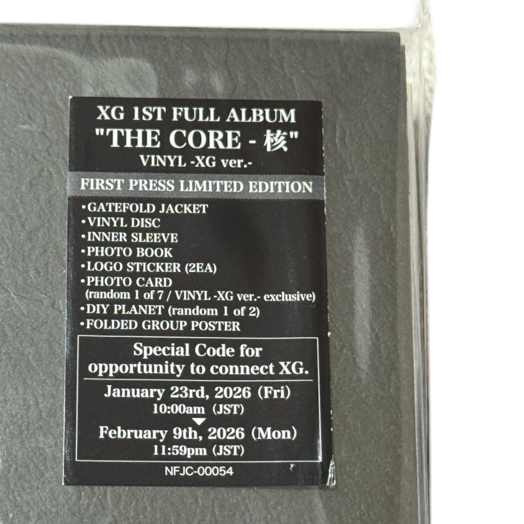 【VINYL -XG ver.-】THE CORE -核(VINYL) レコード