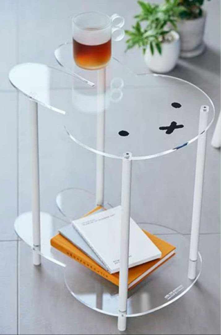 スタディオクリップ studioCLIP ミッフィー アクリルサイドテーブル