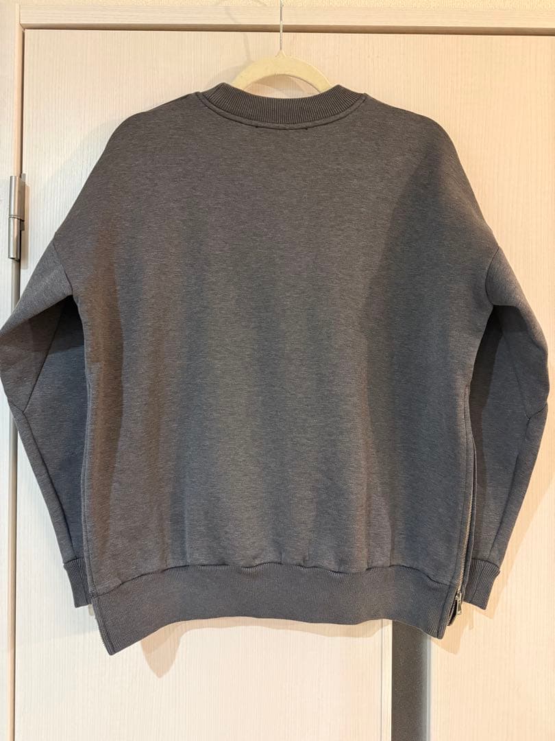 PLAN C プランシー サイドジッププルオーバー スウェット ビアンカ