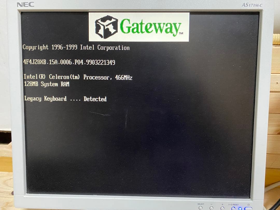gateway GP6-466C デスクトップパソコン Windows98 世代 - メルカリ
