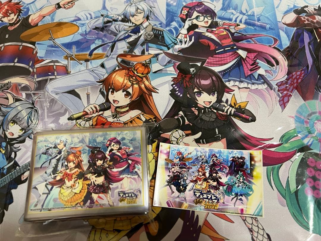 デュエプレフェス2026 入場特典 プレイマット スリーブ ステッカー