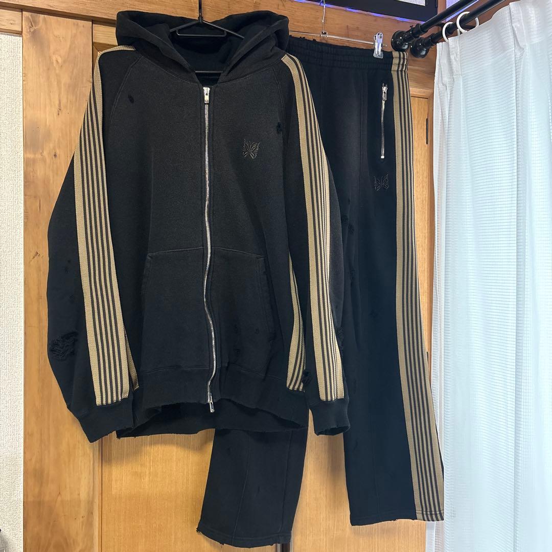 最終値下げ！！ Needles NUBIANコラボ セットアップ 上L 下S - メルカリ