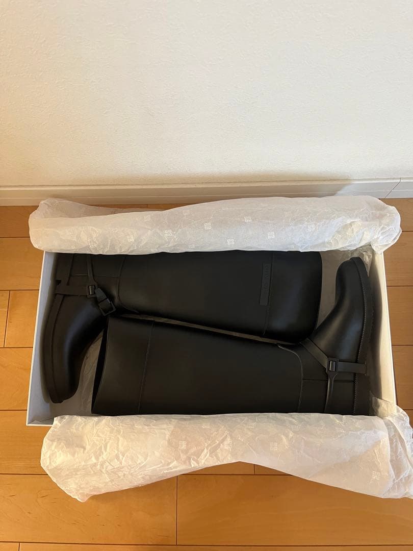 値下げ！GIVENCHY ジバンシィ レインブーツ 38 美品 レア 大草直子