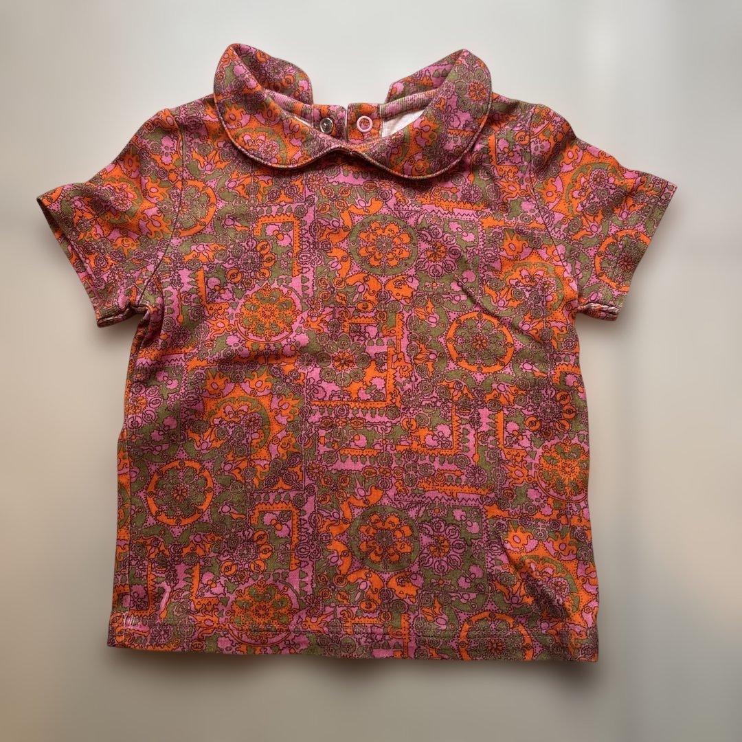 Misha & Puff 花柄 Tシャツ 2Y - メルカリ