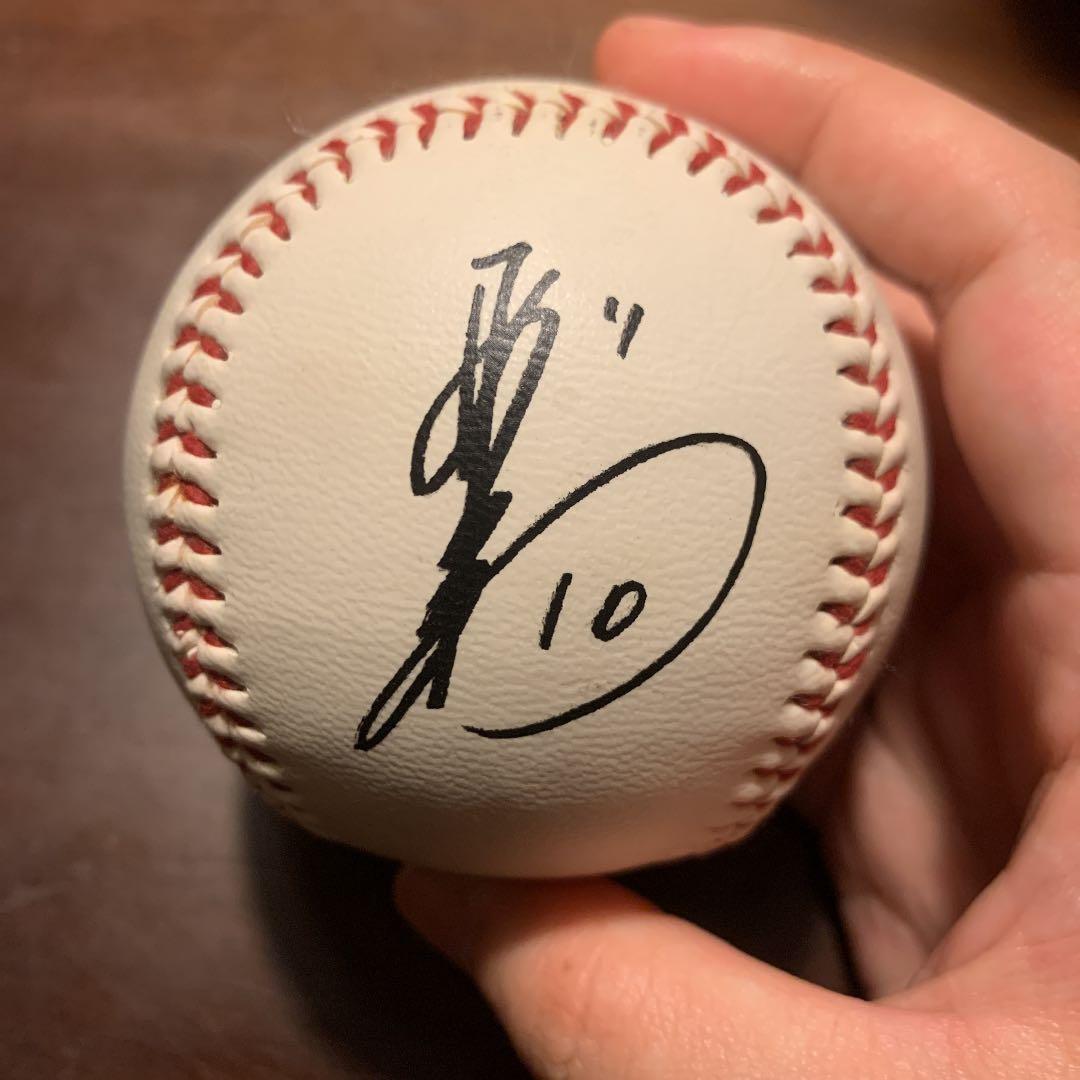 阿部慎之助サインボール - メルカリ