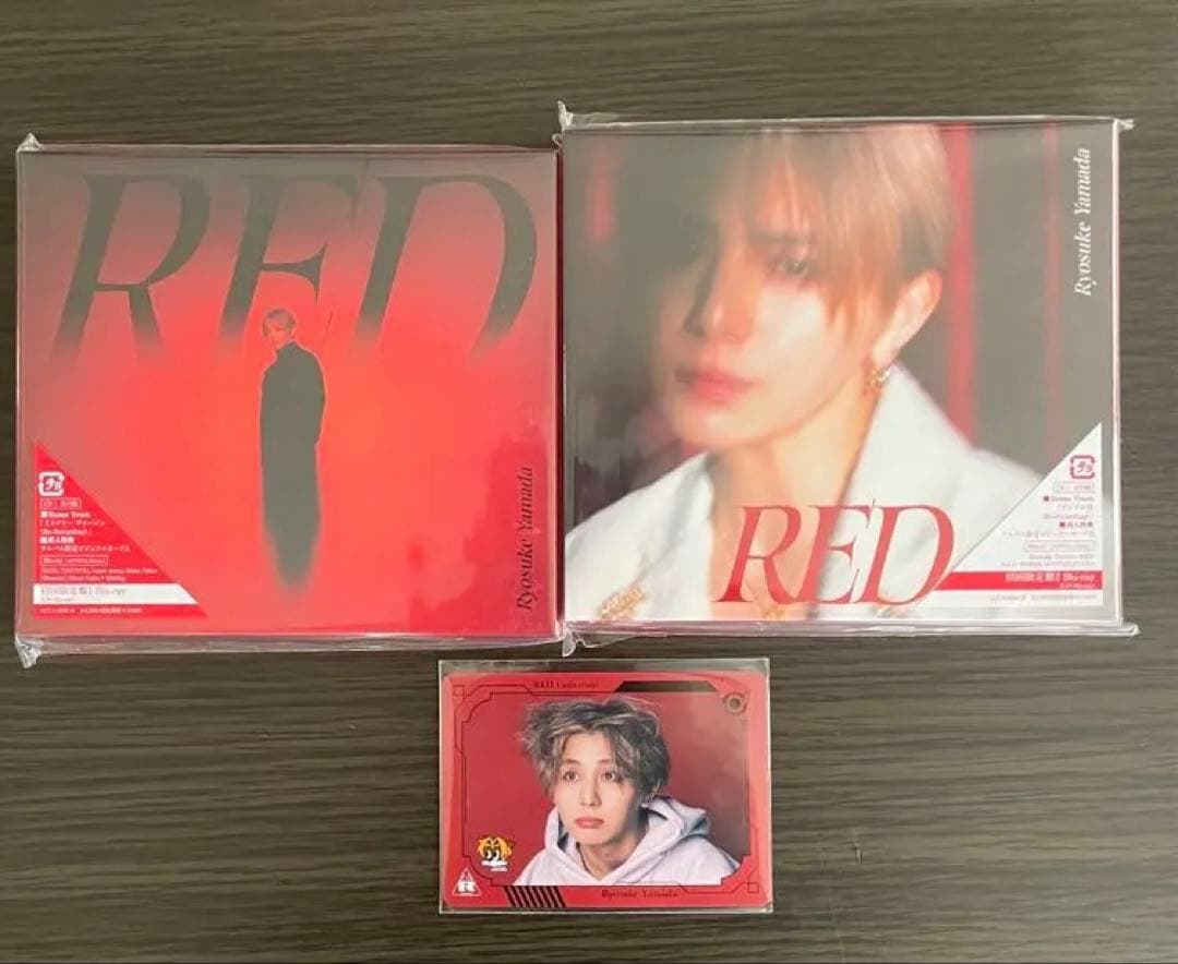 山田涼介 RED 2形態セット 新品】 【DVD】【2形態セット】Ryosuke Yamada LIVE TOUR 2025 RED