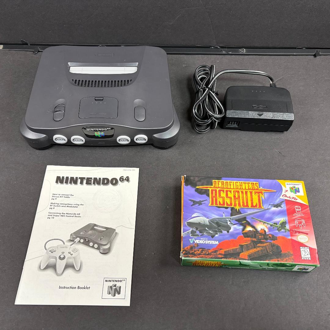中古 海外 北米版 ニンテンドウ64 本体 ＆ ゲームソフト まとめ売り