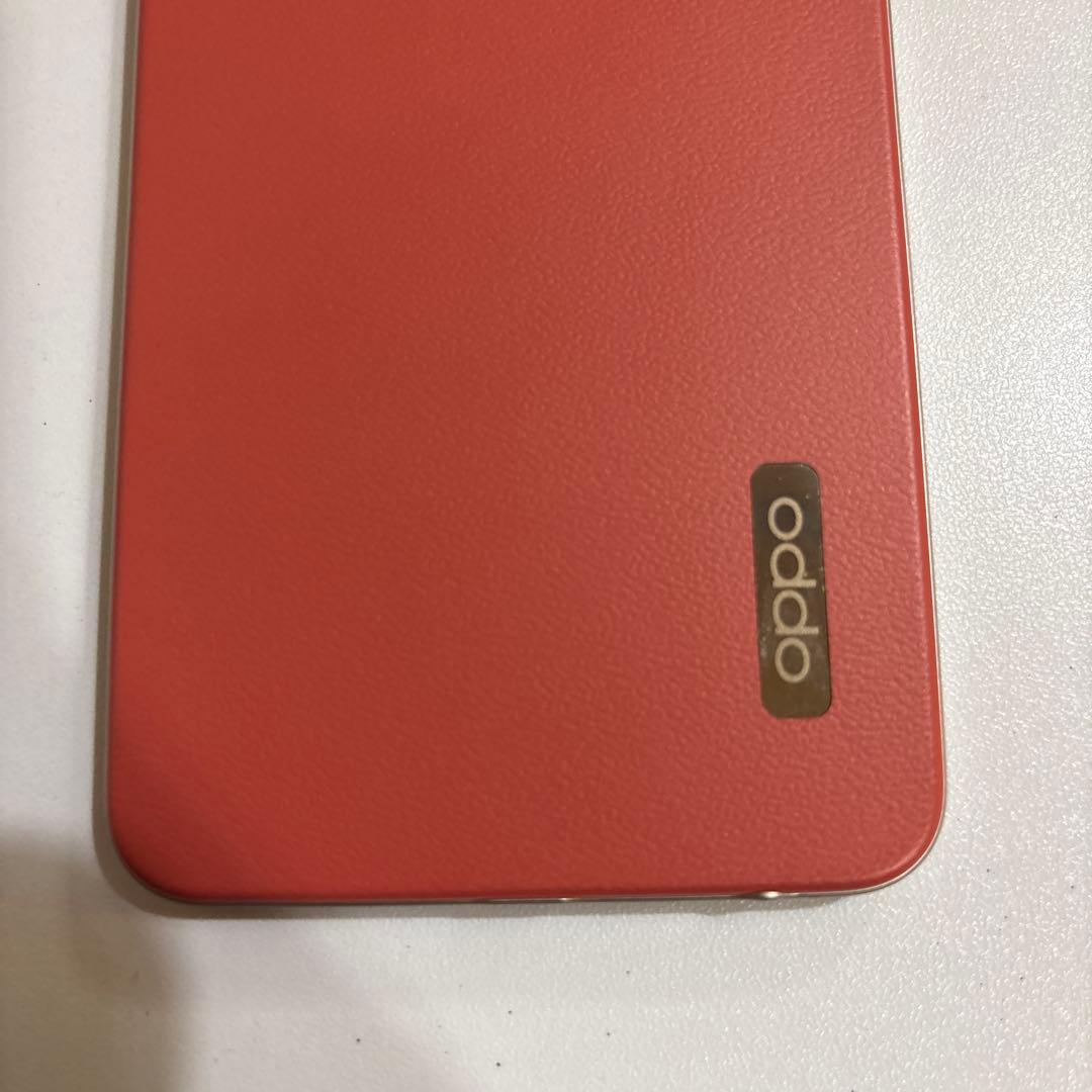 OPPO スマートフォン オレンジ デュアルカメラ