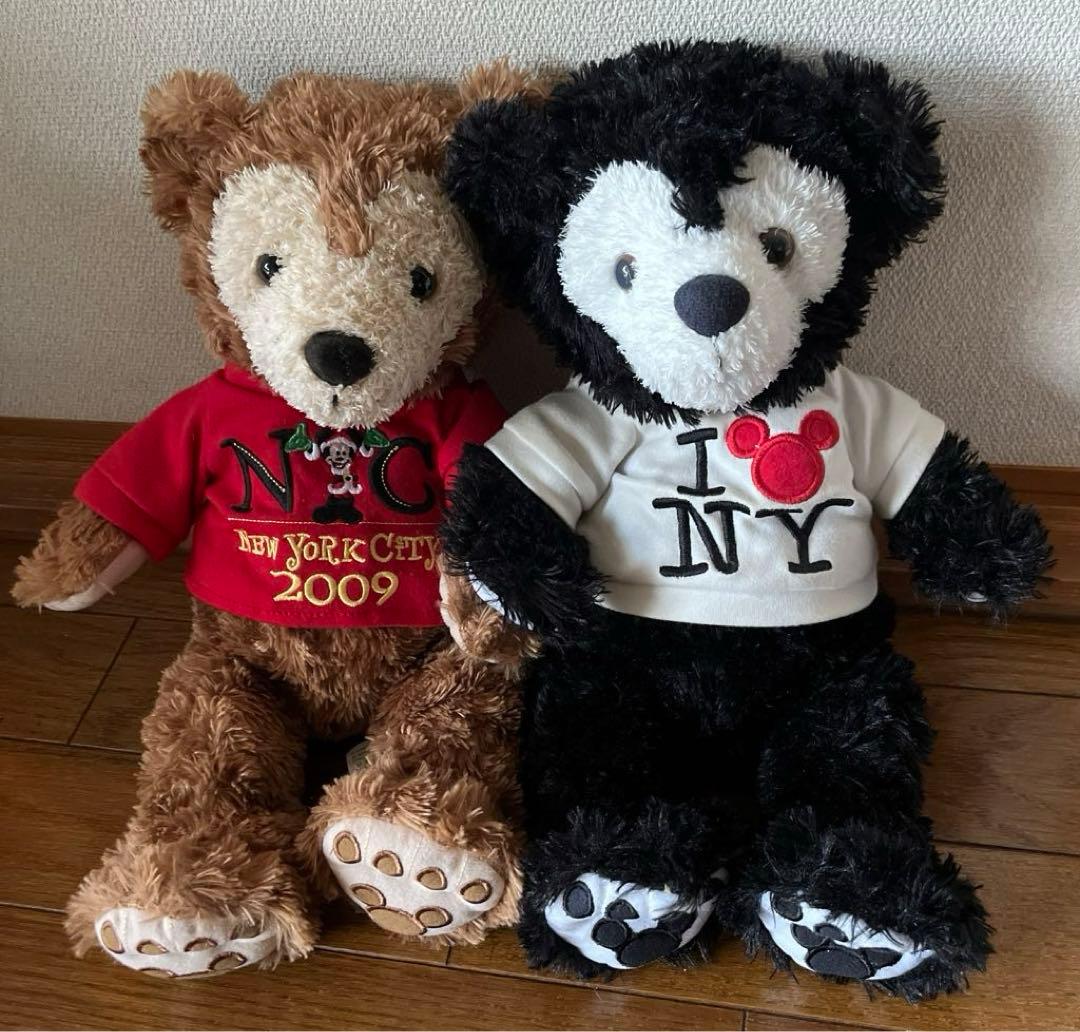 ダッフィー NYCディズニーベアブラウン2009 &ブラックダッフィー