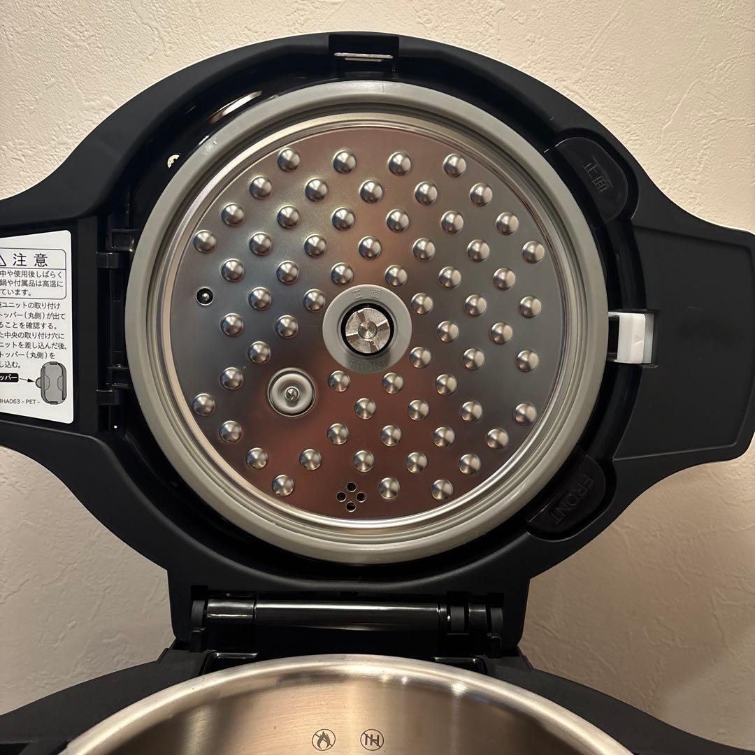 SHARP ヘルシオ HEALSIO 圧力鍋 KN-HW16F-W 1.6L