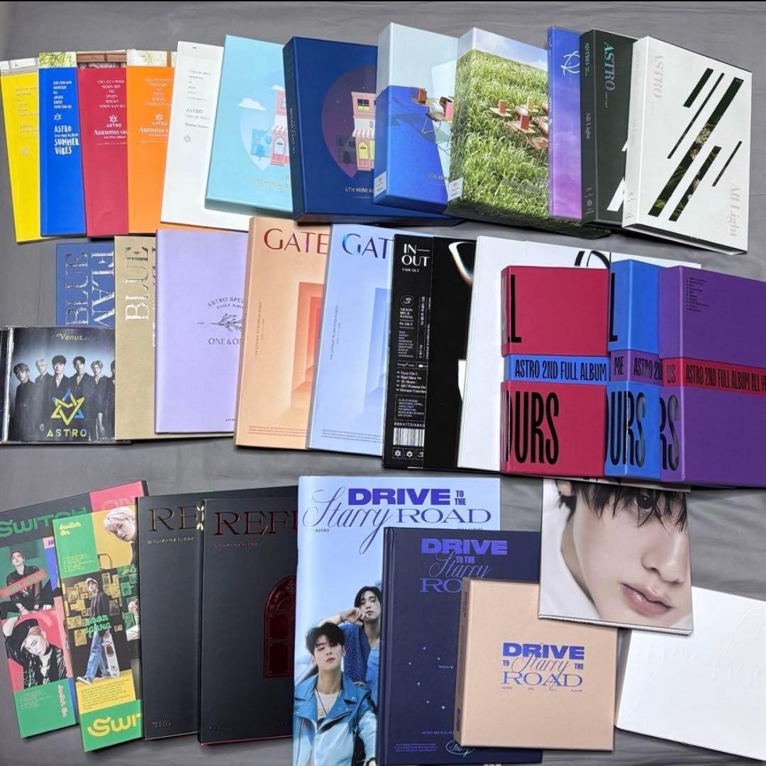 ASTRO アストロ アルバム コンプ セット まとめ売り 楽天市場】☆配送無料☆特典ポスター付き☆ ASTRO 2nd Full Album ALL