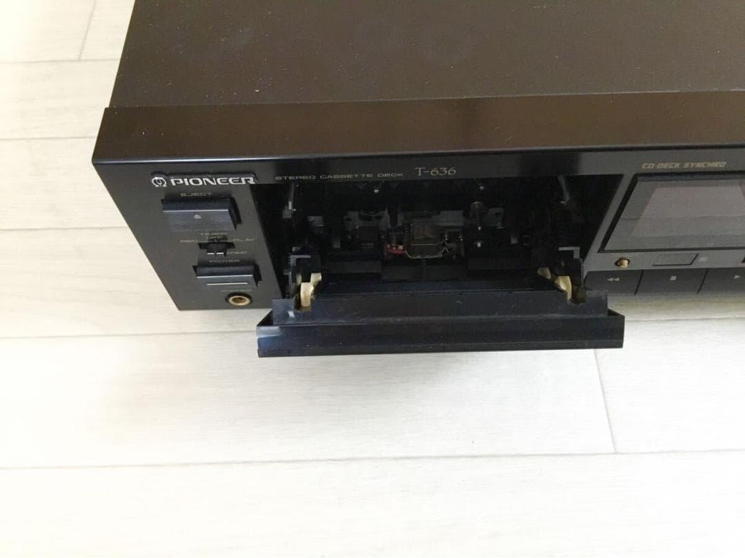Pioneer パイオニア カセットデッキ T-636 録音 再生 ジャンク - メルカリ