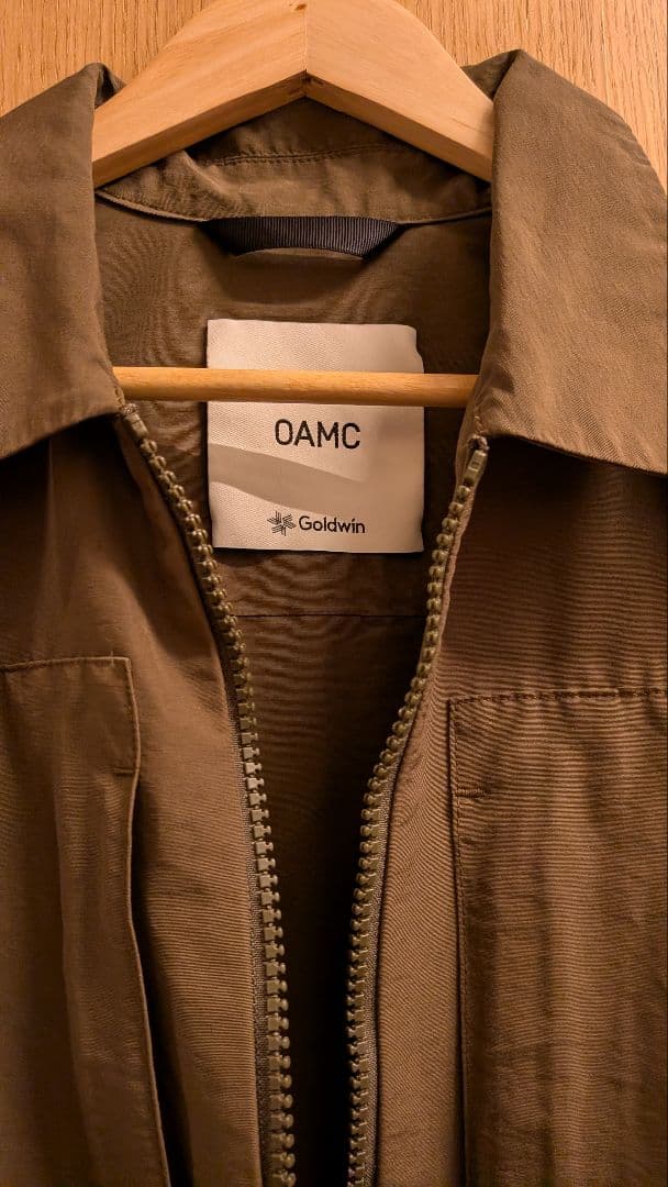 定価8.8 GOLDWIN x OAMC overshirt jacket