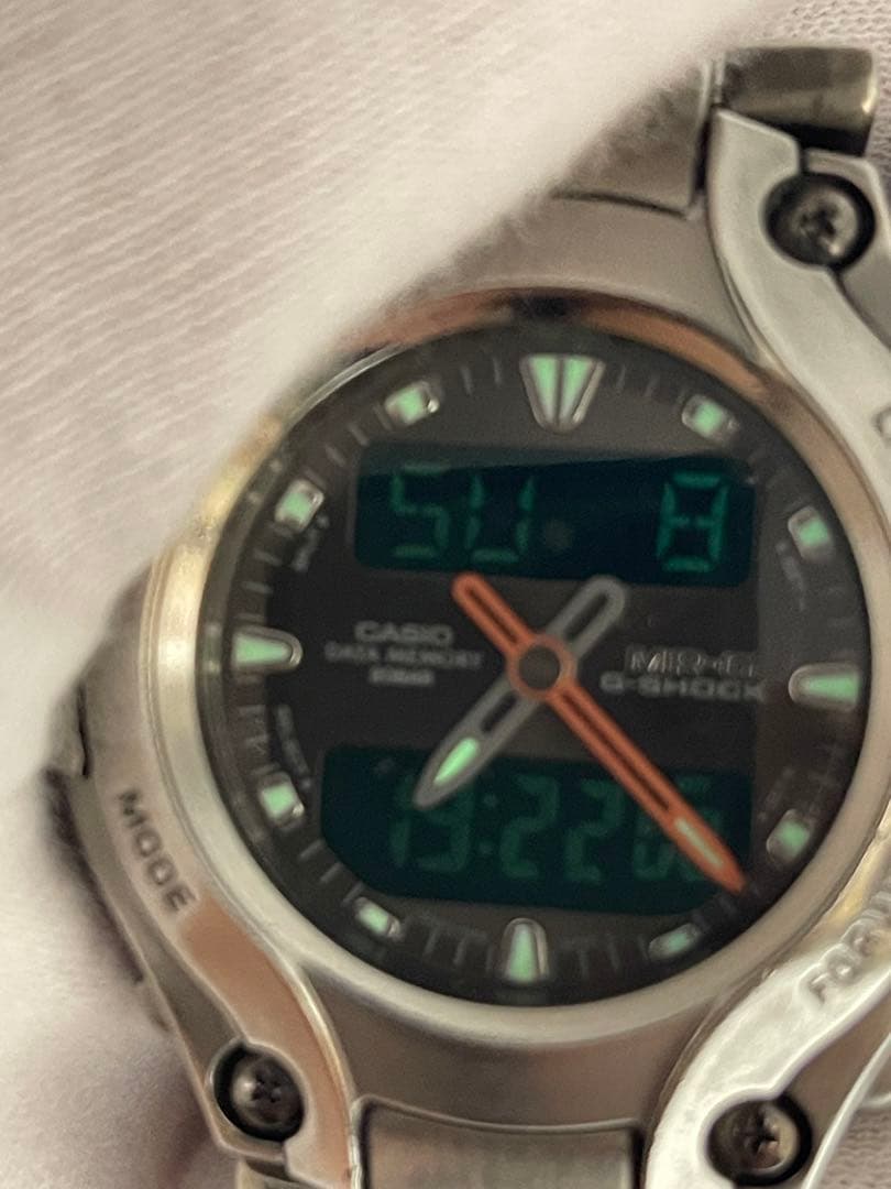 G-SHOCK MRG-130T-1A チタン MR-G ブラックカシオ - メルカリ