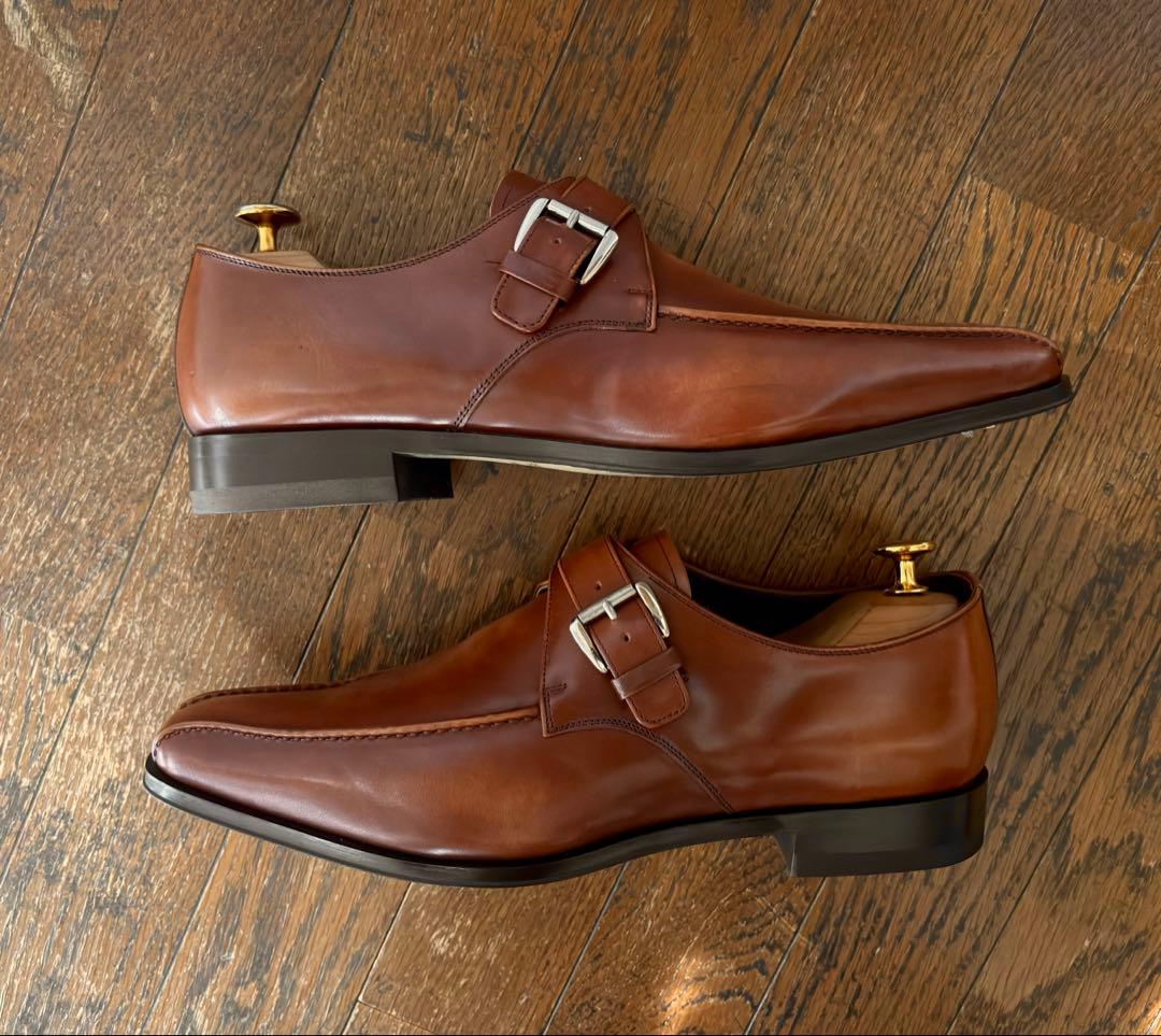 【REGAL】美品！Y819 モンクストラップ/スワールトゥ 26.0cm