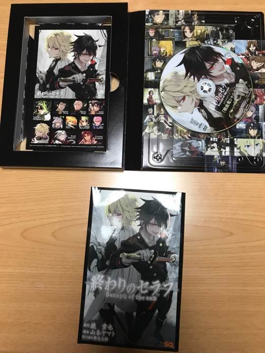 終わりのセラフ 11巻 限定版 DVD&シール付き - メルカリ