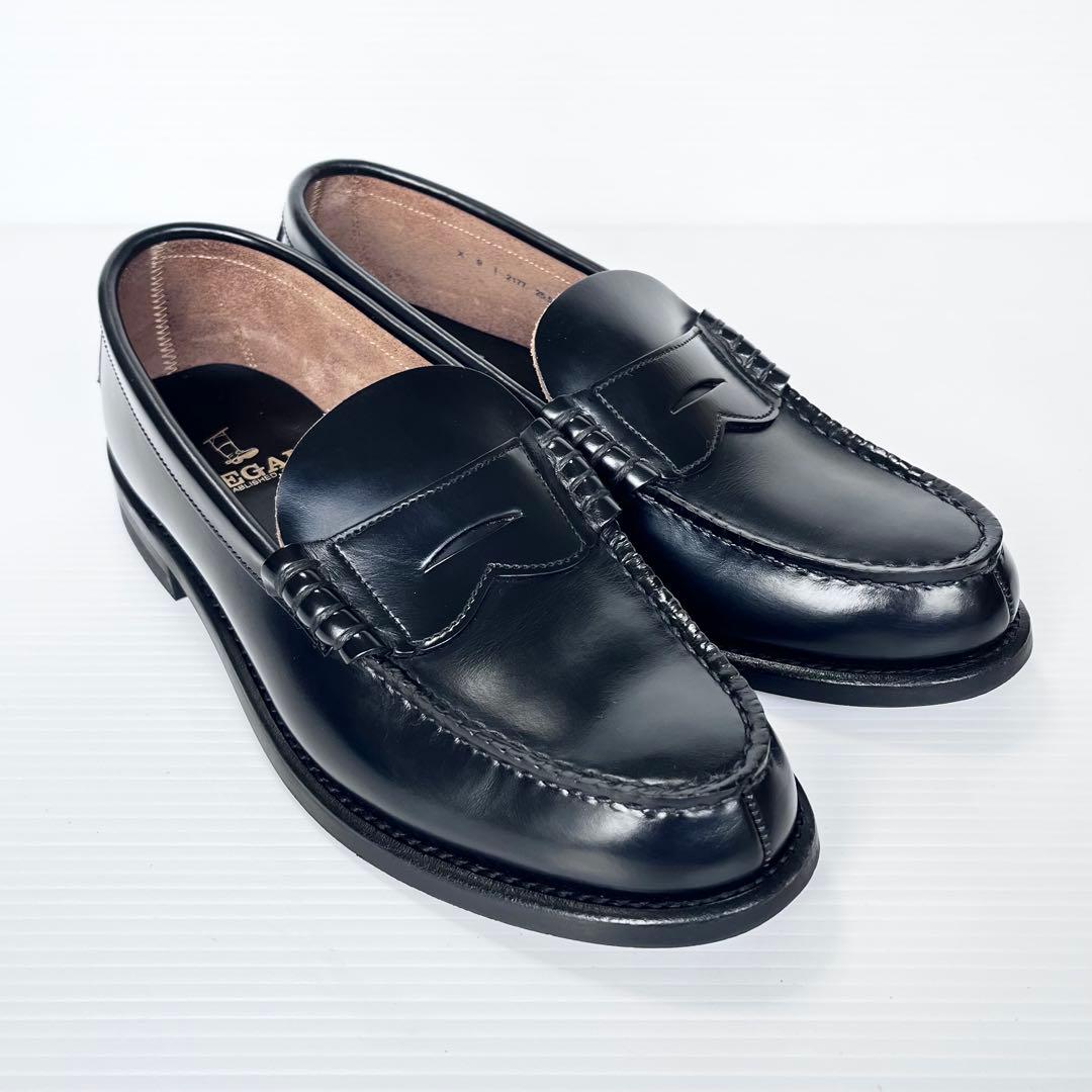 極美品✨ REGAL リーガル ローファー 黒 25.5cm 2177