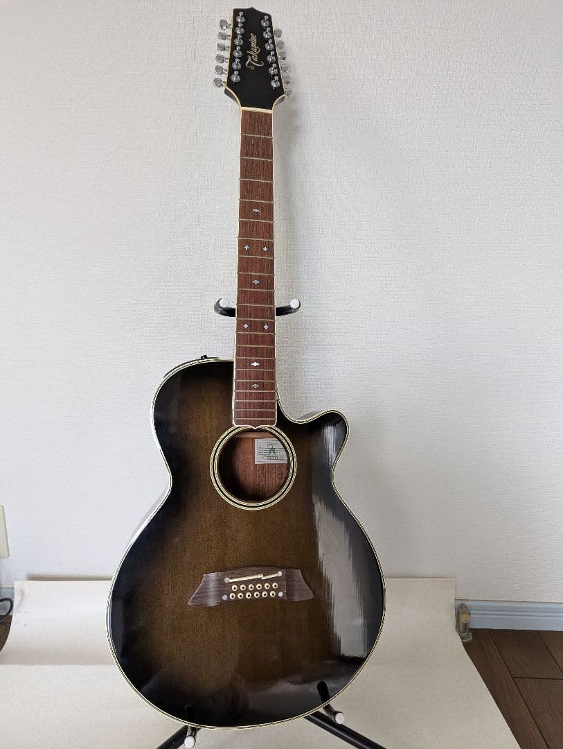 訳あり Takamine NPT110-12 12弦エレアコギター タカミネ Used Takamine NPT110-12 12-string electric acoustic guitar from
