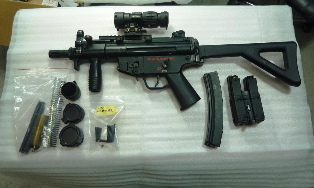 キンタケ　東京マルイ MP5K Kurz スコープ付 一応ジャンクです キンタケ様専用 東京マルイ MP5K Kurz スコープ付 一応ジャンクです