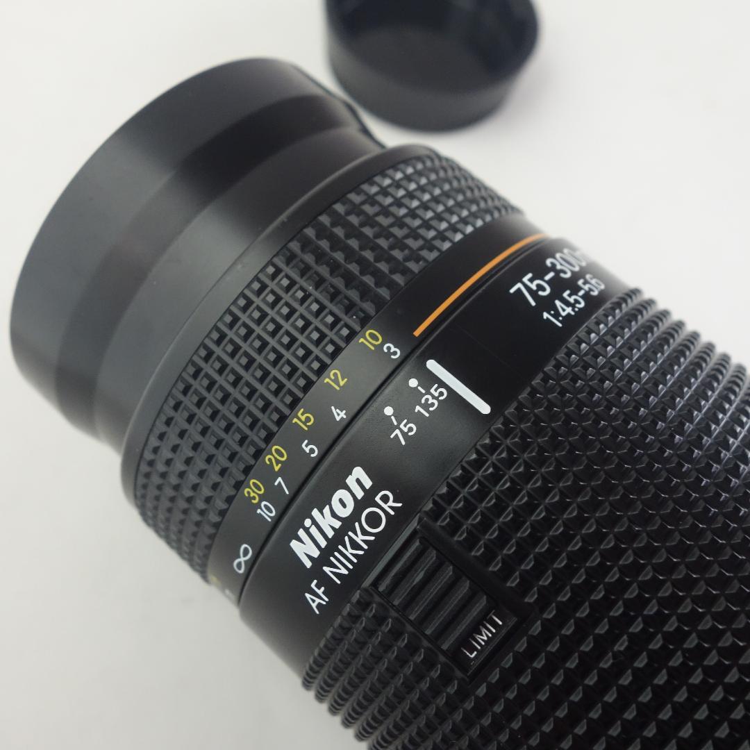 Nikon AF NIKKOR 75-300mm F4.5-5.6 三脚座美品