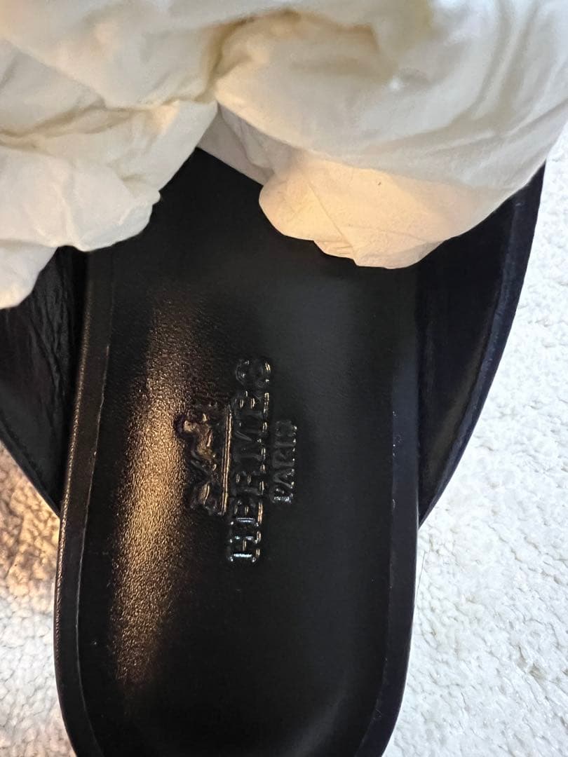 エルメス《ケリー》バックル ミュール 《オズ》