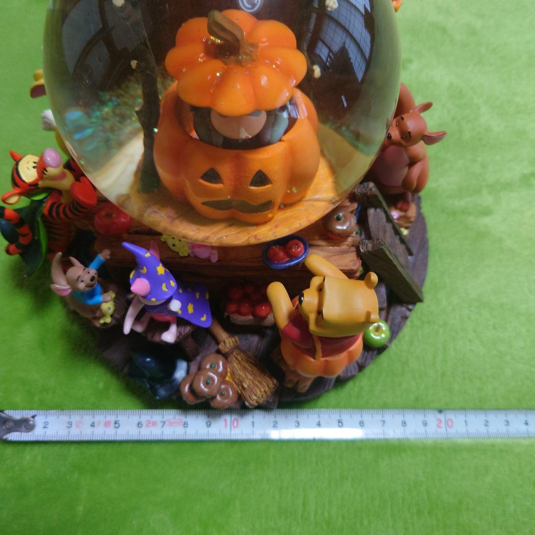 スノードーム ディズニー イーヨー プーさん ハロウィン オルゴール付き