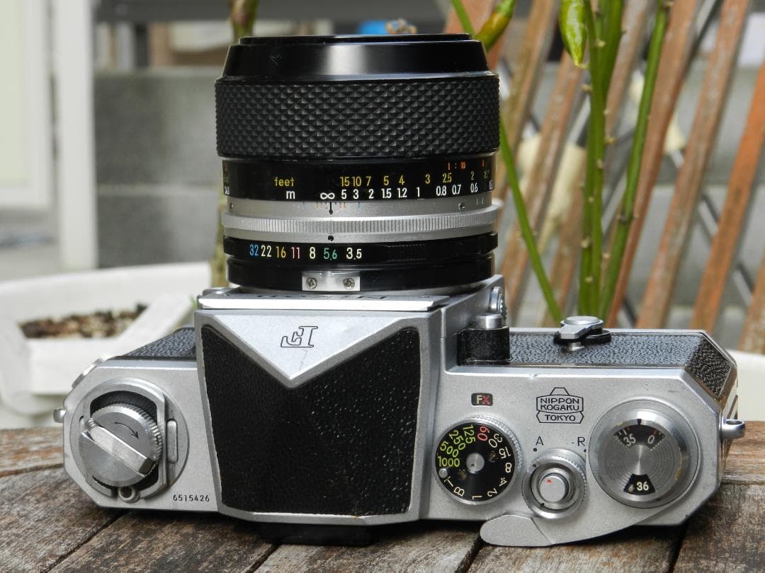 美品 Nikon F 一眼レフカメラ P.C 55 3.5 マクロ 即撮影可 - フィルム