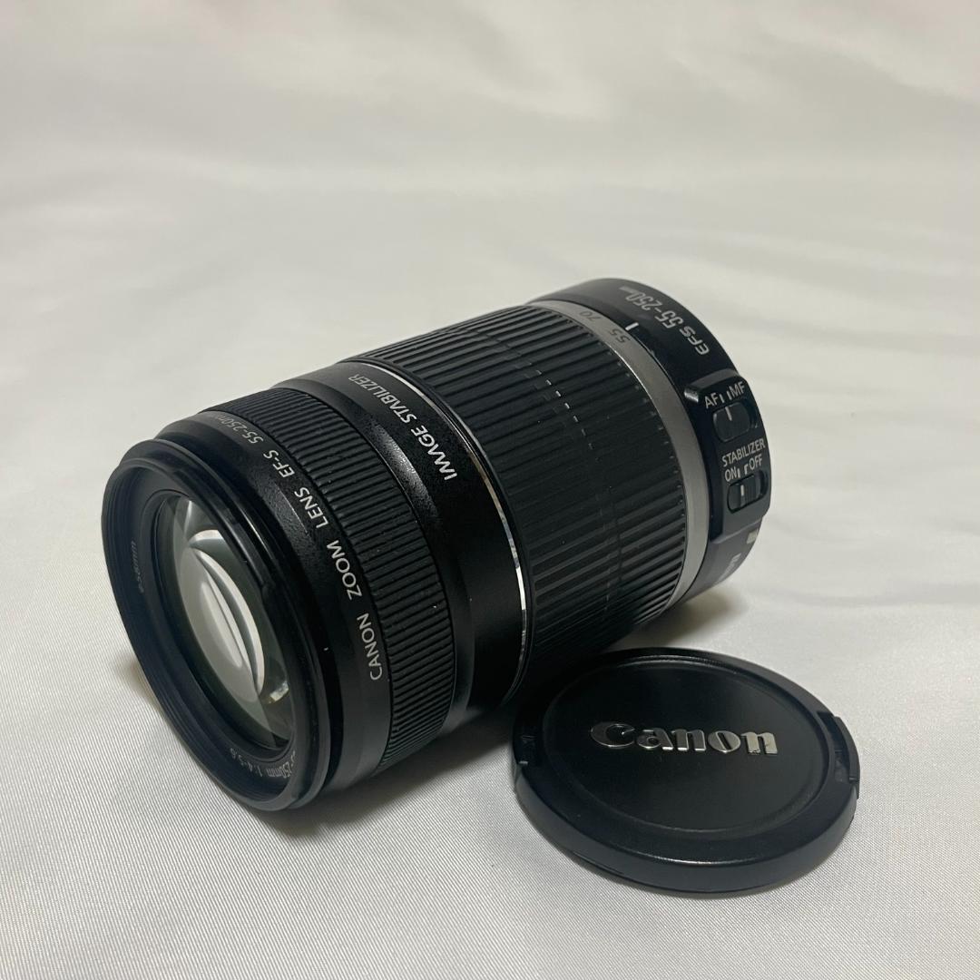 現状撮影OK❣️ Canon EF-S 55-250mm f/4-5.6 IS
