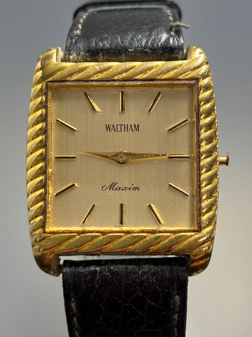 WALTHAM ウォルサム マキシム maxim 手巻き腕時計 ヴィンテージ - メルカリ