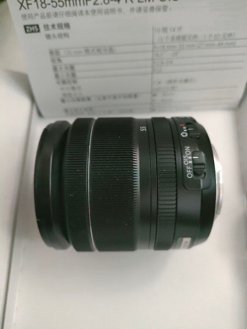 レンズ(ズーム) Fujinon XF18-55mm F2.8-4 R LM OIS