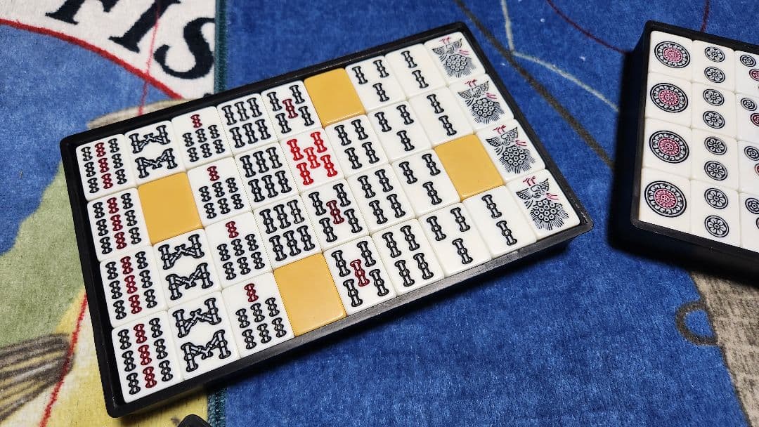 麻雀牌 セット 特大 Lサイズ まーじゃんぱい マージャンパイ 麻雀牌 L