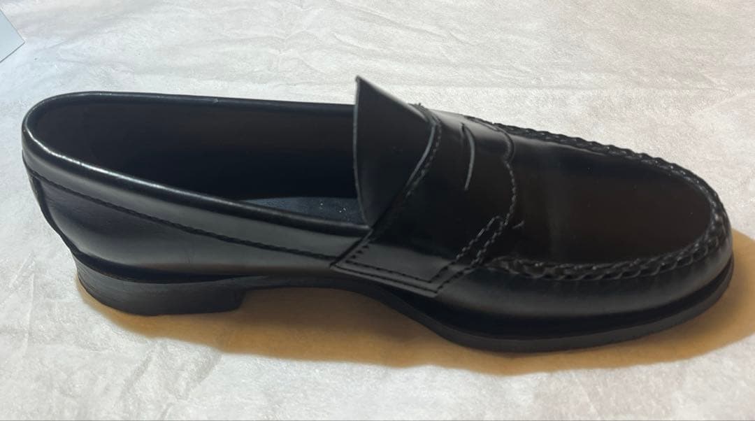 【美品】G.H.Bass ローファー 本革 ブラック 61/2D