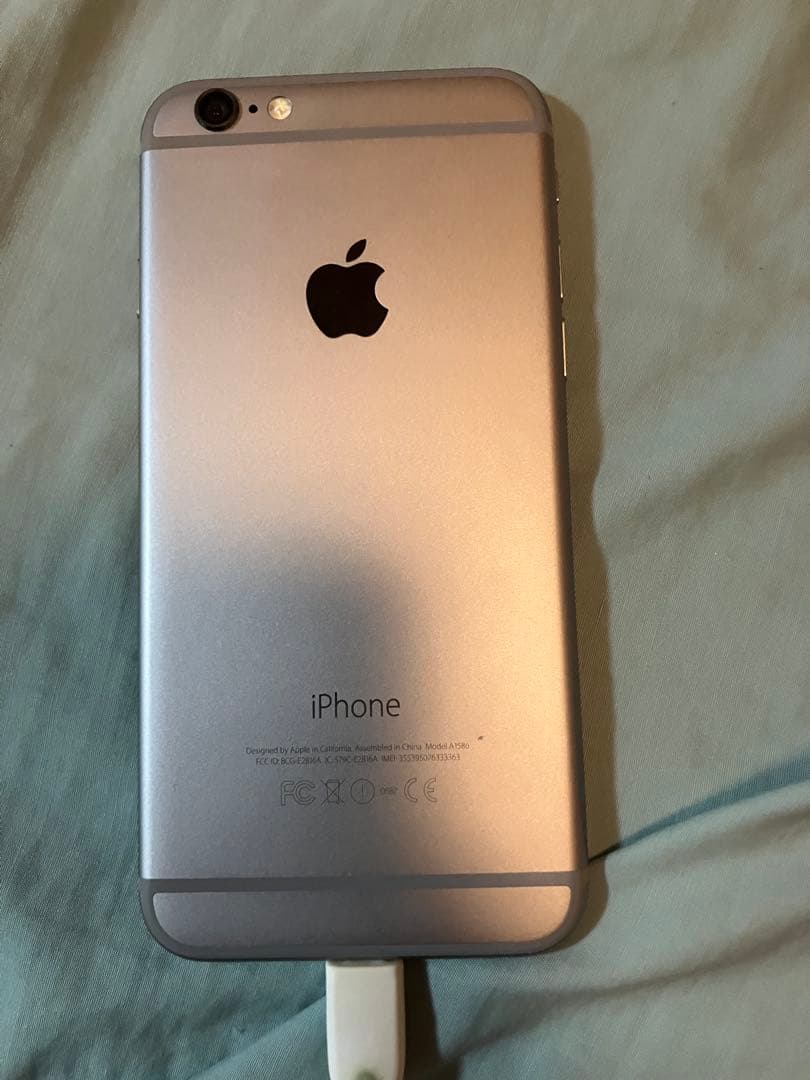 Apple iPhone 6 シルバー 本体 のみ - メルカリ